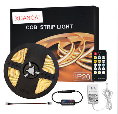 RGB COB DC24V 10W LED تمام رنگی نوار روشنایی 840 لیدی 24 ولت برای نوار
